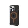 Чехол UAG Plyo с MagSafe для iPhone 15 Pro черный/бронза (Black/Bronze) - фото № 2