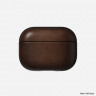 Кожаный чехол Nomad Modern Leather Case для AirPods Pro 2 коричневый (Brown) - фото № 3