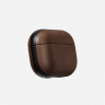 Кожаный чехол Nomad Modern Leather Case для AirPods Pro 2 коричневый (Brown) - фото № 4