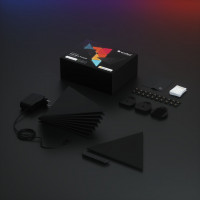 Стартовый комплект системы освещения Nanoleaf Shapes Ultra Black Triangles Starter Kit (9 панелей)