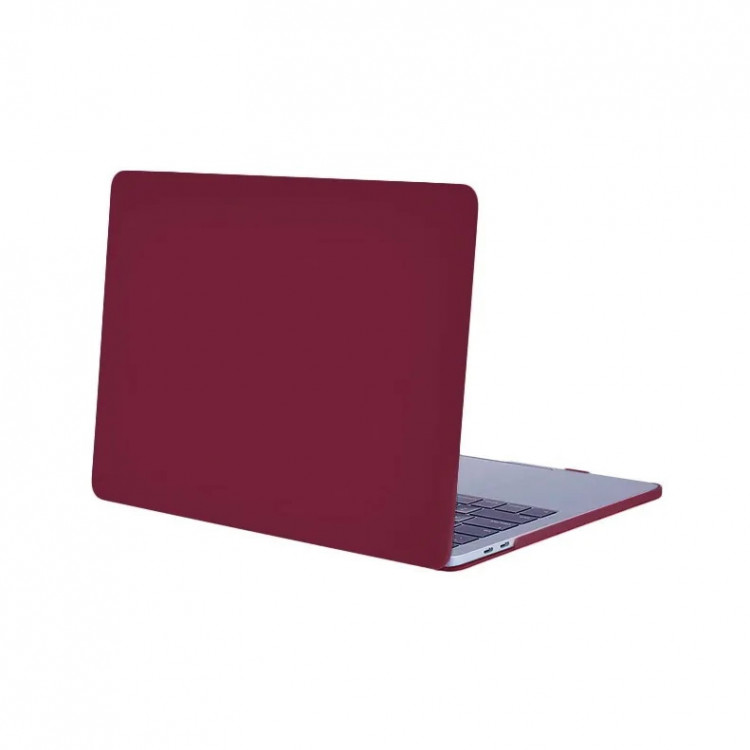 Чехол HardShell Case для MacBook Air 13" (2010-2017) бордовый