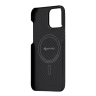 Чехол PITAKA MagEZ Case 2 для iPhone 13 Pro чёрный карбон - Twill (KI1301P) - фото № 4