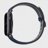 Ремешок Uniq Straden для Apple Watch 42/44/45 мм синий - фото № 2