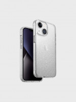 Чехол Uniq LifePro Xtreme для iPhone 14 прозрачный с блестками (Tinsel)