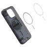 Чехол SPIGEN Ultra Hybrid Zero One c MagSafe для iPhone 15 Pro Max черный (Black) - фото № 2