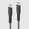 Кабель EnergEa Flow USB3.2 Gen2 USB-C to USB-C Cable 20 Gbps 2 м черный - фото № 2
