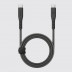 Кабель EnergEa Flow USB3.2 Gen2 USB-C to USB-C Cable 20 Gbps 2 м черный