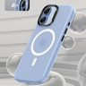 Чехол Benks Lucid Armor для iPhone 17 - синий - фото № 4