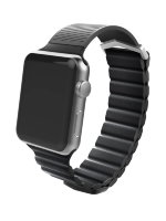 Ремешок X-Doria Hybrid Leather для Apple Watch 38/40 мм черный