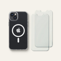 Чехол SPIGEN CYRILL Shine c MagSafe для iPhone 14 Plus с блестками прозрачный (Glitter Clear)