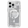 Чехол SPIGEN Ultra Hybrid Zero One c MagSafe для iPhone 15 Pro Max белый (White) - фото № 3