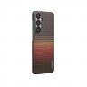 Чехол PITAKA Tactile Woven Case для Samsung Galaxy S25 - Sunset