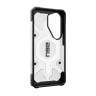 Чехол UAG Pathfinder Clear для Samsung Galaxy S26 Ultra прозрачный/серебро (Ice/Silver) - фото № 10