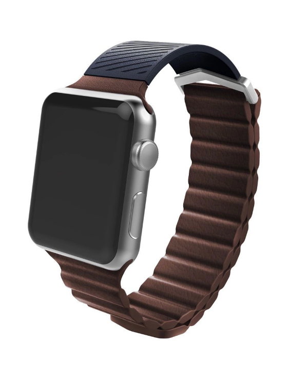 Ремешок X-Doria Hybrid Leather для Apple Watch 38/40 мм коричневый