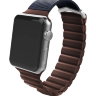 Ремешок X-Doria Hybrid Leather для Apple Watch 38/40 мм коричневый