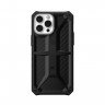 Чехол UAG Monarch для iPhone 13 Pro Max чёрный карбон (Carbon Fiber)