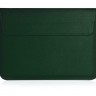 Чехол-папка Gurdini Sleeve с подставкой для MacBook 15-16" зеленый