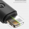 Кабель EnergEa NyloFlex Lightning to USB-C Cable 1.5 м черный - фото № 2