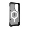 Чехол UAG Pathfinder Clear для Samsung Galaxy S26 Ultra тонированный/черный (Ash/Black) - фото № 10