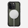 Чехол Nomad Rugged Case MagSafe для iPhone 14 Pro зеленый (Ash Green) - фото № 2