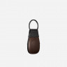 Кожаный брелок Nomad Leather Keychain для AirTag коричневый (Rustic Brown) - фото № 4