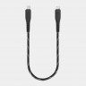 Кабель EnergEa NyloFlex Lightning to USB-C Cable 30 см черный