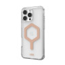 Чехол UAG Plyo с MagSafe для iPhone 16 Pro Max прозрачный/розовое золото (Ice/Rose Gold) - фото № 3