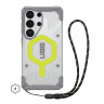 Чехол + ремешок UAG Pathfinder Clear для Samsung Galaxy S26 Ultra неон (Active Neon Case + Black Neon Lanyard)