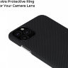 Чехол PITAKA Air Case для iPhone 11 Pro чёрный карбон -Twill (KI1101A) - фото № 5
