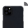 Чехол PITAKA Air Case для iPhone 11 Pro чёрный карбон -Twill (KI1101A) - фото № 6