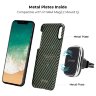 Чехол PITAKA MagEZ Case для iPhone X зелёный карбон Twill (KI8005X) - фото № 3
