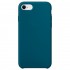 Силиконовый чехол Gurdini Silicone Case для iPhone 7/8/SE 2 синий космос (Cosmos Blue)
