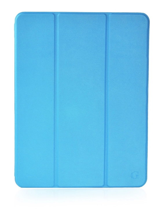 Чехол Gurdini Leather Series (pen slot) для iPad 10.2" (2019) голубой