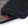 Чехол Gurdini Premium Alcantara для iPhone 11 Pro Max чёрный - фото № 7