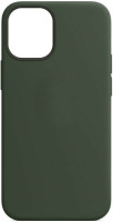 Силиконовый чехол S-Case Silicone Case для iPhone 12 mini тёмно-зеленый (Cyprus Green)