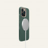 Чехол SPIGEN CYRILL UltraColor c MagSafe для iPhone 14 Pro Max зеленый (Kale) - фото № 2