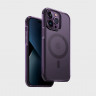 Чехол Uniq Combat MagClick с MagSafe для iPhone 14 Pro Max фиолетовый (Purple)