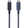 Кабель Native Union Belt Cable Pro USB-C to USB-C 2.4 м синий - фото № 2