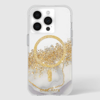 Чехол Case-Mate Karat Marble с MagSafe для iPhone 15 Pro прозрачный