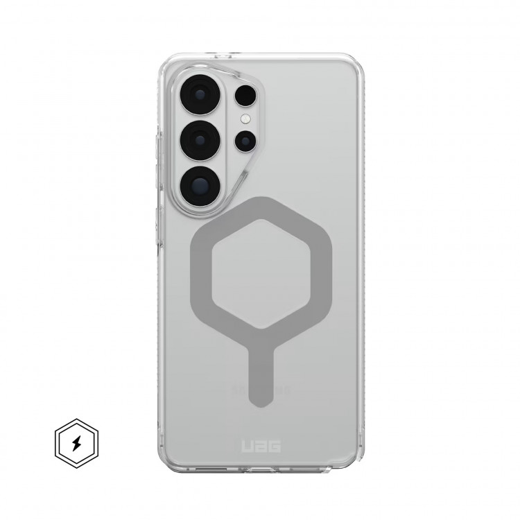 Чехол UAG Plyo для Samsung Galaxy S26 Ultra прозрачный/серебро (Ice/Silver)