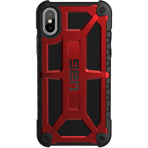 Чехол UAG Monarch Series Case для iPhone X/iPhone Xs красный Crimson