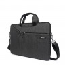 Сумка для ноутбука WiWU Gent Business Handbag 15.6" черная (Black) - фото № 2