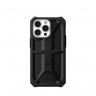 Чехол UAG Monarch для iPhone 13 Pro чёрный карбон (Carbon Fiber)