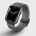 Ремешок Uniq Aspen DE для Apple Watch 42/44/45 мм серый