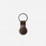 Кожаный брелок Nomad Leather Loop для AirTag коричневый (Rustic Brown)
