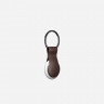 Кожаный брелок Nomad Leather Loop для AirTag коричневый (Rustic Brown) - фото № 3