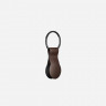 Кожаный брелок Nomad Leather Loop для AirTag коричневый (Rustic Brown) - фото № 4