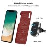Чехол PITAKA MagEZ Case для iPhone X красный карбон ёлочка Herringbone (KI8007X) - фото № 2