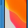 Силиконовый чехол Gurdini Silicone Case для iPhone 11 Pro Max синяя волна - фото № 2