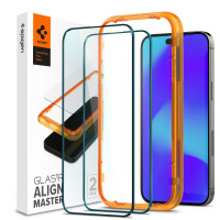Защитное стекло SPIGEN ALM GLASS FC 2 Pack для iPhone 14 Pro Max (Black) 2 шт.
